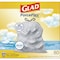 Glad 13 gal Trash Bags, 24 in x 27.38 in, Extra Heavy-Duty, 0.72 mil, White 78899 - alternate 2